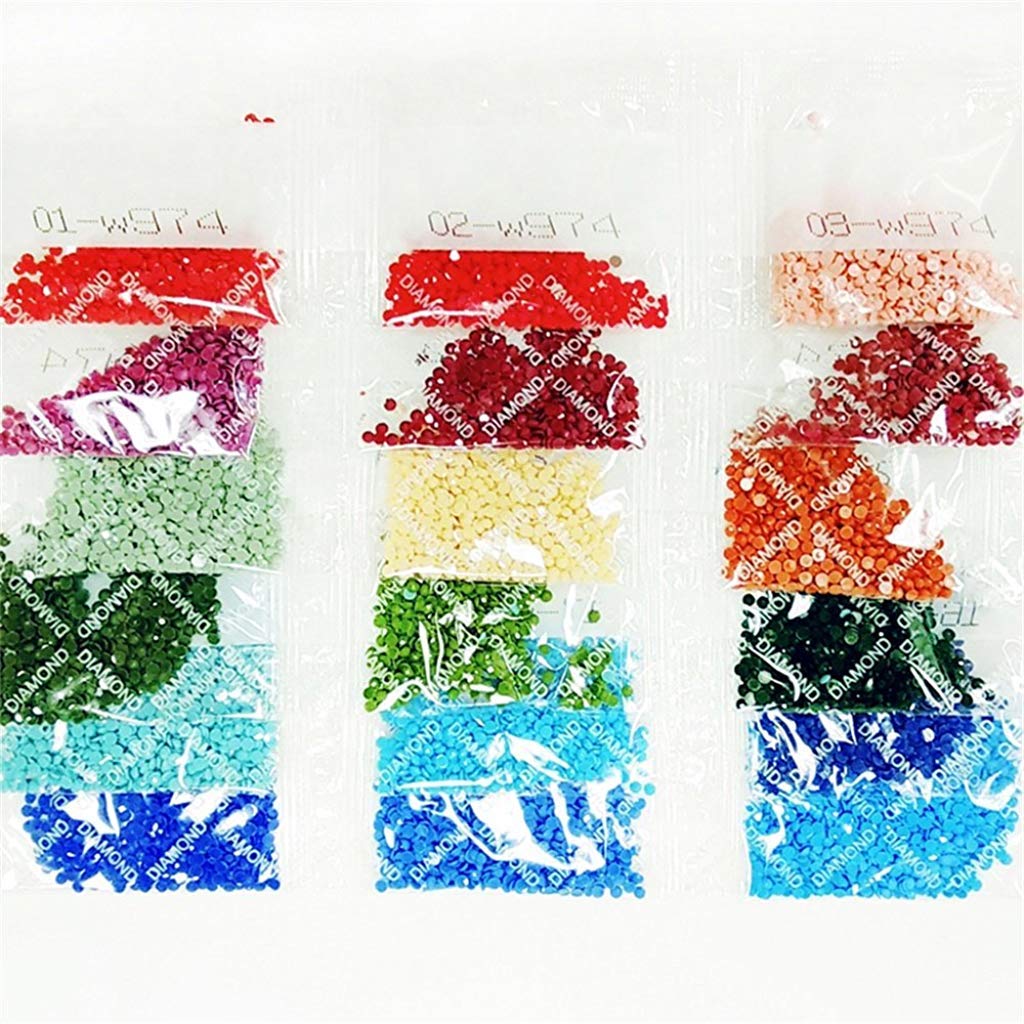 HASTHIP® DIY 5D Diamond Painting Kit Full Drill Rhinestone Embroidery Cross Stitch Pictures Art for Adults Suitable Home Wall Decor Peach Blossom Bridge 11.8x15.8In 3 PCS HASTHIP® DIY 5D Diamond Painting Kit Full Drill Rhinestone Embroidery Cross Stitch Pictures Art for Adults Suitable Home Wall Decor Peach Blossom Bridge 11.8x15.8In 3 PCS